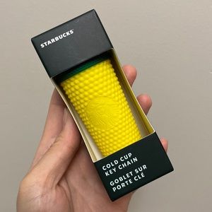 Starbucks Pineapple Cold Cup Keychain